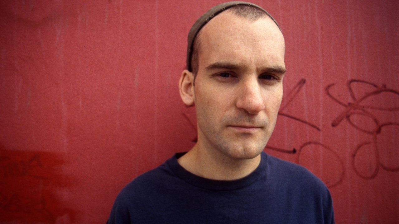 Portrait of American musician Ian MacKaye from Minor Threat and Fugazi, London, 1991. (Photo by Martyn Goodacre/Getty Images)